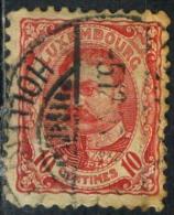 LUXEMBOURG 74° 10c Rouge Guillaume V (10% De La Cote + 0,15) - 1906 Guillaume IV