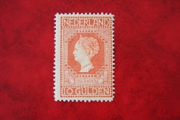 Jubileumzegel 10 Gld NVPH 101 (Mi 92 92B) 1913 Ongebruikt / MH NEDERLAND / NIEDERLANDE - Neufs