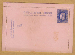 Carte Lettre Entier Postal - Cartes-lettres