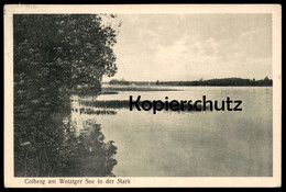 ALTE POSTKARTE COLBERG AM WOLZIGER SEE IN DER MARK Kolberg Heidesee Bei Königs Wusterhausen Ansichtskarte Cpa Postcard - Storkow