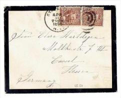 USA Brief Mit Mi.Nr. 65 Nach Kassel(Deutschland) Aus Dem Jahr 1895 - Brieven En Documenten