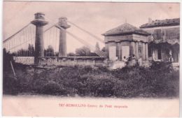 707- REMOULINS -entrée Du Pont Suspendu -ed. J.B.E.N.P. - Remoulins
