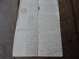 Document Du 16  Décembre 1834 Fait à Chimay - Documents