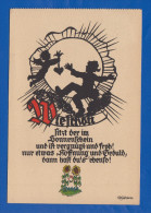 Scherenschnitt; Plischke-Karte; 1941 Bild1 - Silhouette - Scissor-type