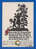 Scherenschnitt; Plischke-Karte; 1941 - Silhouettes