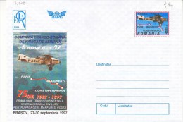 Rumänien. Nat. Briefmarkenausstellung AEROMFILA '97 (6.000) - Covers & Documents