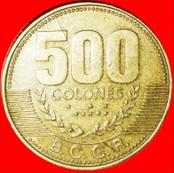 * THICK NUMERALS: COSTA RICA  500 COLONES 2003! LOW START NO RESERVE! - Costa Rica