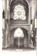 Avioth (Montmédy-Meuse)+/-1910-Rosace (Vitrail-Vitraux) Du Grand Portail-Jubé Avec Les Orgues à Gauche - Avioth