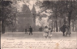 Bruxelles - St Gilles : Boulevard Et Porte De Hal - Très Belle Animation - St-Gillis - St-Gilles