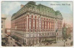 Hotel Astor, New York - Cafes, Hotels & Restaurants