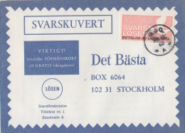 Sweden  1966 Det Basta Airmail Envelope   #  84855 - Lettres & Documents