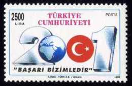TURKEY 1994 (**) - Mi. 3028, The Project Of The Year 2001 Of Turkey - Unused Stamps