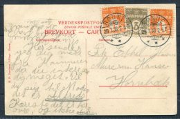 1908 Denmark Bornholm Postcard Ronne - Storia Postale