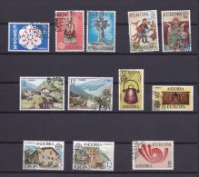 Andorre, Petit Lot, Essentiellement EUROPA - Used Stamps