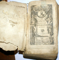 ITALIA 1706 - " T, LIVII PATAVINI HISTORIARUM AB URBE CONDITA LIBRI XLV" OPERA COMPLETA - Old Books