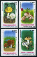 TURKEY 1995 (**) - Mi. 3063-66, Mushrooms (2nd/2 Issue) - Neufs