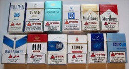 Empty Cigarette Boxes-12items #0643. - Cajas Para Tabaco (vacios)