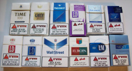 Empty Cigarette Boxes-12items #0640. - Schnupftabakdosen (leer)