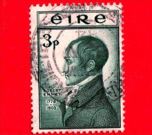 IRLANDA - EIRE - Usato - 1953 - Combattenti Per La Libertà  - Robert Emmet (1778-1803), Nazionalista - 3 - Used Stamps