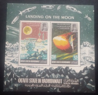 Aden-Quaiti State Of Hadhramaut, 1967, Block 9A, (MNH) - Otros & Sin Clasificación