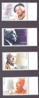 Greece Greek Novel Writers - Unused Stamps