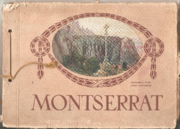 Libro  Historico De Montserrat Escrito En 6 Idiomas. 130 Pag. Impresor Oliva De Vilanova (barcelona) - Storia E Arte