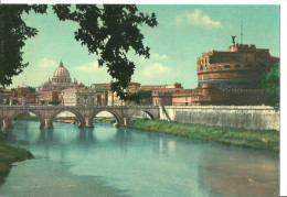 Roma (Lazio) Lungotevere E Castel Sant'Angelo - Brücken