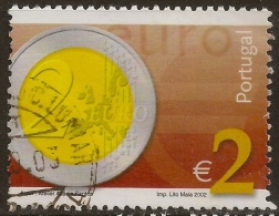 2002 - Euro Coins - Used Stamps