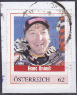 2013 - ÖSTERREICH - PM  "Hans Knauß" 62 C Mehrf. - O Gestempelt - S.Scan    (PM  Knauß At) - Personnalized Stamps