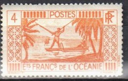 France Oceania 1934 - Mi.92 - MNH - Nuevos