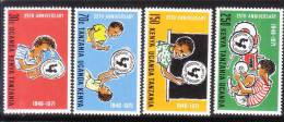 Kenya Uganda Tanzania KUT 1972 25th Anniversary Of UNICEF Children MNH - Kenya, Uganda & Tanzania