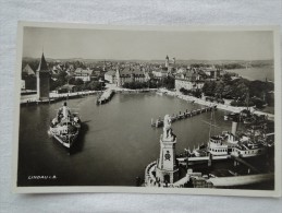 Lindau A. Bodensee Vogelschau In Den Hafen  A11 - Lindau A. Bodensee