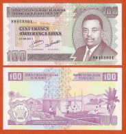 BURUNDI : 100 Francs  Del  01.09.2011  Pick 44b  FdS  UNC - Burundi