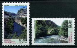 TURKEY 1999 (**) - Mi. 3179-80, Europa Cept (National Parks) - Ongebruikt