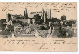 CPA  SIMPLE       37        LE GRAND PRESSIGNY      1903          L ANCIEN CHATEAU - Le Grand-Pressigny