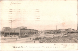 CPA 59 (Nord) Lomme - Usine Des Engrais Novo, Vue Prise De La Gare De Lomme. TBE 2 Scans. Au Dos, Annonce Expédition - Lomme