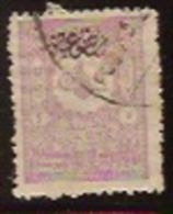 TURKEY 1901 5pi Mauve SG N188 U ZZ3159 - Gebruikt