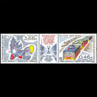 FR.S.& ANTARCT 2002 - Scott# 311 Cartoker Program Set Of 2 MNH - Unused Stamps