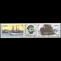 FR.S.& ANTARCT 2003 - Scott# 328 Voyage Set Of 3 MNH - Unused Stamps
