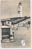 CPM - 28893- Pays Bas - Noordwiijk Aan Zee - Strand Met Vuurtoren ( Défauts D'angles)-Envoi Gratuit - Noordwijk (aan Zee)