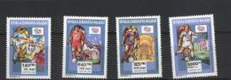 MADAGASCAR  N°  1082/85  * *  ( Cote 11.50e )  Cup 1994  Football  Soccer  Fussball - 1994 – USA