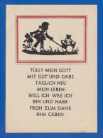 Scherenschnitt; Füllt Mein Gott - Silhouette - Scissor-type