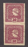 AUSTRIA Österreich 1916 MH (*) Mi 216 Zeitungsmarken . Newspaper Stamp - Unused Stamps