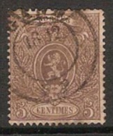 Nr. 25A Met DC Stempel GAND P.P. En In Redelijke Tot Goede Staat Met Mooie Tanding (zie 2 Scans) ! Inzet Aan 20 € ! - 1866-1867 Petit Lion