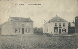 Gerpinnes.  -  Place Des Flaches.  (met Plooi)  1924 - Gerpinnes