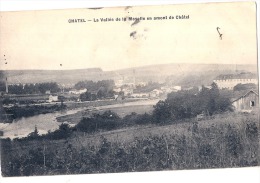 CHATEL - La Vallee De La Moselle En Amont De CHATEL  écrite Tache - Chatel Sur Moselle
