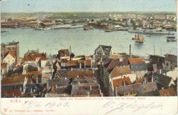 1903   Kiel    " Blick Vom Nicolaikirchturm A.  D. Hafen Und Die Kaiserl, Werft  " - Kiel