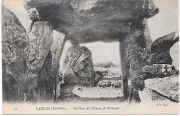 DOLMEN - Intérieur Du Dolmen De Kérioned - CARNAC - Dolmen & Menhirs