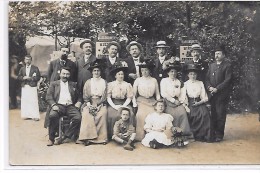 Groupe De PERSONNES - CARTE PHOTO - Hommes