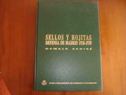 Sellos Y Hojitas - Defensa De Madrid - Autres & Non Classés